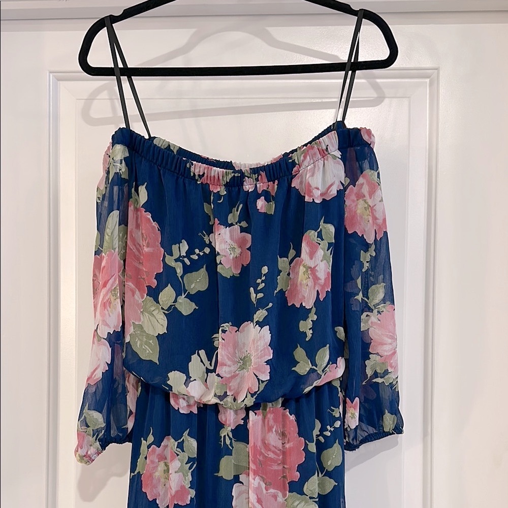 Floral Off-Shoulder Dress